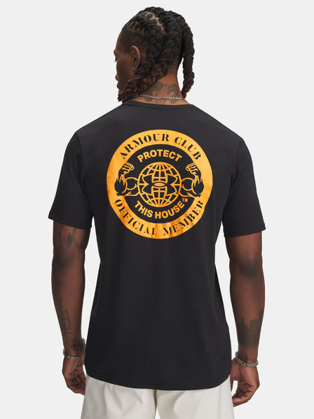 Under Armour Muška majica Under Armour UA ARMOUR CLUB SS-BLK