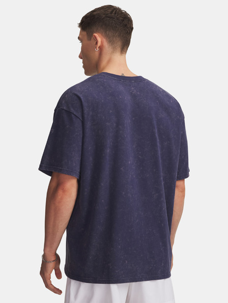 Under Armour Muška majica Under Armour UA M HW OS LOGO WASH SS-BLU