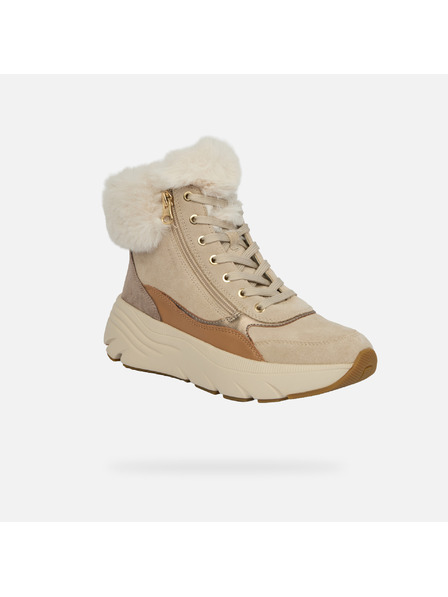 Geox Bež ženska gležnjača Geox Diamanta