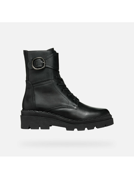 Geox Crne ženske gležnjače Geox Felleny