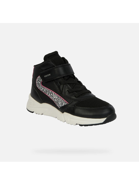 Geox Crne djevojčice tenisice Geox Loftus
