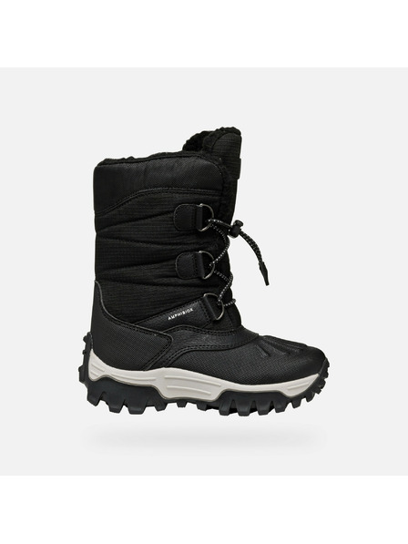 Geox Crne zimske čizme Geox Himalaya ABX za dječake