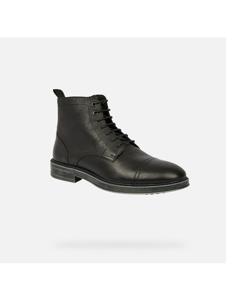 Geox Crna muška gležnjača Geox Henreys