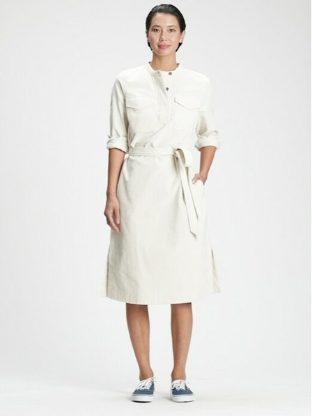 GAP Haljina corduroy midi GAP