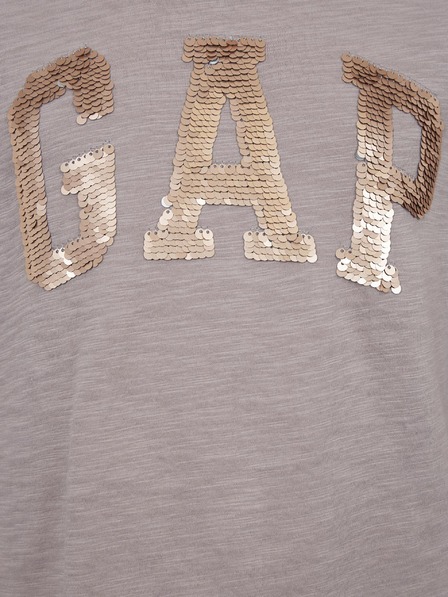 GAP Dječja majica s logom od šljokica GAP