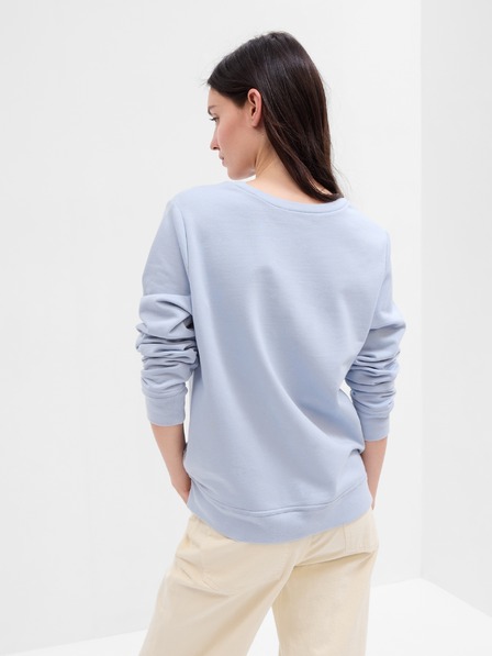 GAP Hoodie s logom i rozparacima GAP