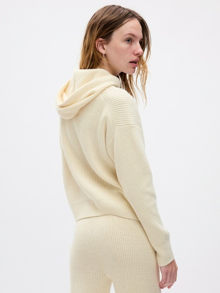 GAP Crop džemper s kapuljačom CashSoft GAP