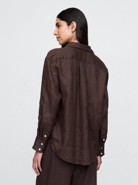 GAP Lanena oversize košulja Big Shirt GAP