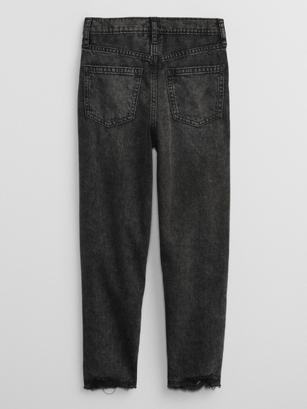 GAP Dječje mom crne traperice GAP