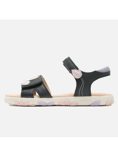 Geox Tamno plave djevojčinske sandale i papuče Geox Haiti G. A