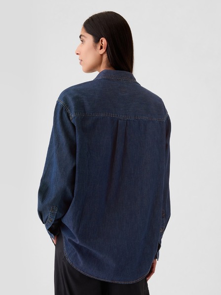 GAP Chambray oversize košulja Big Shirt GAP