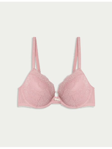 Marks & Spencer Dekoltni grudnjak sa žicama i čipkom, vel. A–E Marks & Spencer ružičasta