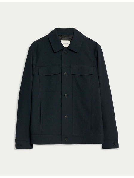 Marks & Spencer Funkcionalna kepra jakna s teksturom Marks & Spencer mornarsko plava