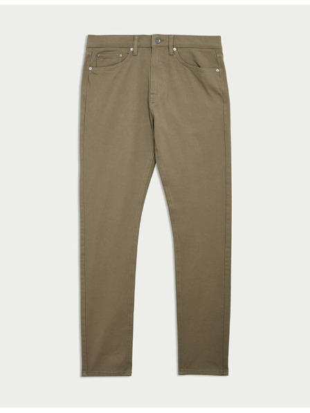 Marks & Spencer Rastežljive traperice uskog kroja s 360 elastičnosti Marks & Spencer smeđa