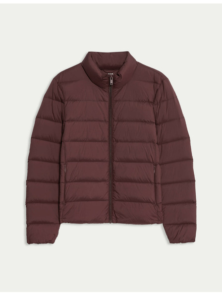 Marks & Spencer Prošivena sklopiva jakna s paperjem i puhom Marks & Spencer crvena