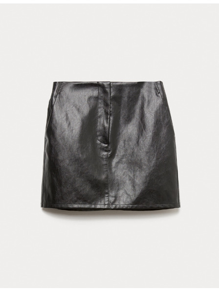 Marks & Spencer Mini suknja od umjetne kože Marks & Spencer crna