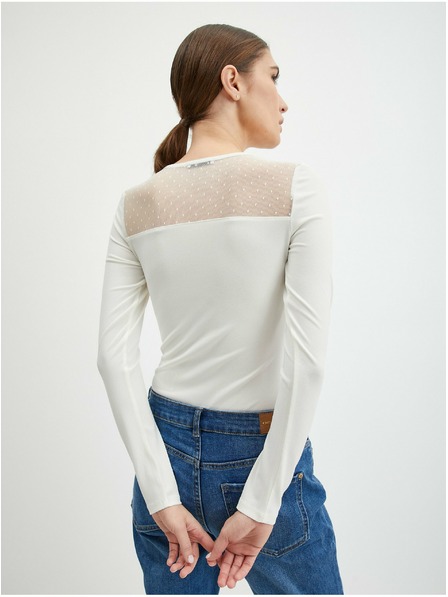 Orsay Krem ženski bodi s čipkom ORSAY