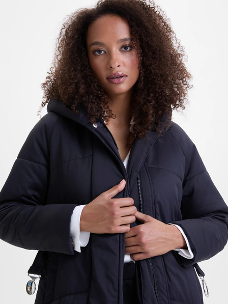 Orsay Crni ženski prošiveni kaput ORSAY