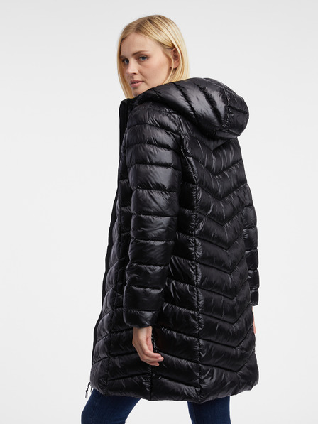 Orsay Crni ženski prošiveni kaput ORSAY