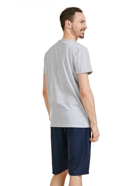 Sam 73 Svijetlo siva muška majica kratkih rukava SAM 73 Gideon