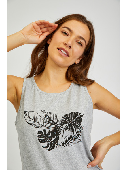 Sam 73 Siva ženska majica bez rukava SAM 73 Simone