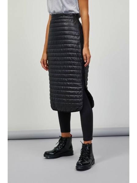 Sam 73 Crna ženska proštepana suknja SAM 73 Denavi