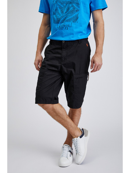 Sam 73 Crne muške kratke hlače SAM73 Cygnus