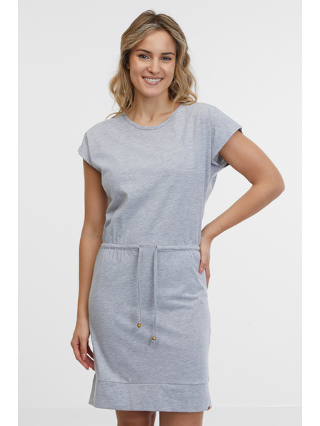 Sam 73 Svijetlo siva ženska tigrasta haljina SAM 73 Esperanza