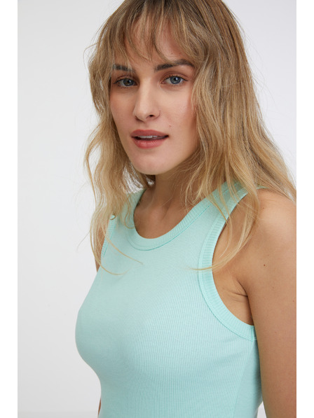 Sam 73 Tirkizna ženska base maxi haljina SAM 73 Rita