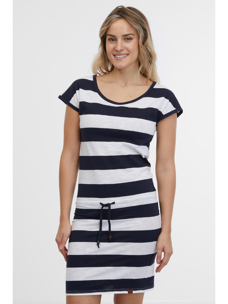 Sam 73 Bijelo-plava ženska haljina na pruge SAM 73 Reyna