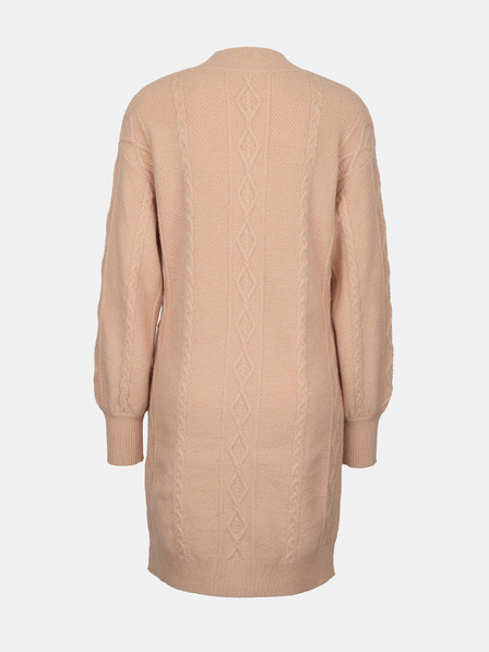 Orsay Svjetloružičasta pletena haljina ORSAY