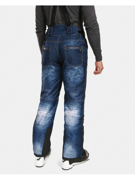 Kilpi Muške skijaške hlače Kilpi DENIMO-M Tamno plava