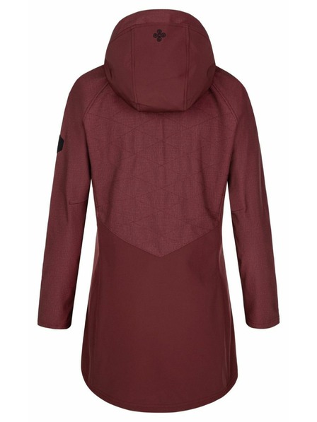 Kilpi Ženski softshell kaput Kilpi LASIKA-W Tamno crvena