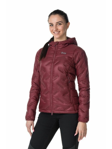 Kilpi Ženska pernata jakna Kilpi ALBERTA-W Tamno crvena