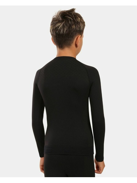 Kilpi Dječja muška bešavna termo majica dugih rukava Kilpi NATHAN-JB Crna