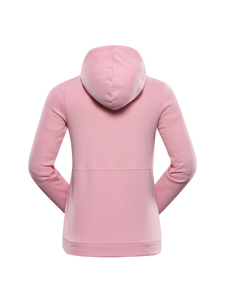 NAX Dječji pamučni hoodie nax NAX MOLDO romance rose