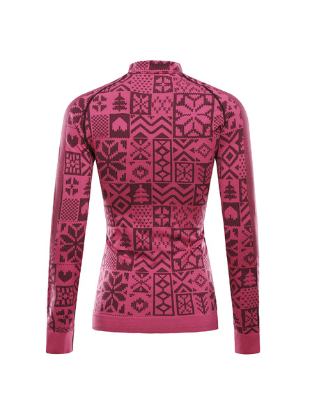 ALPINE PRO Žensko funkcionalno rublje - majica ALPINE PRO SEAMA fuchsia fedora