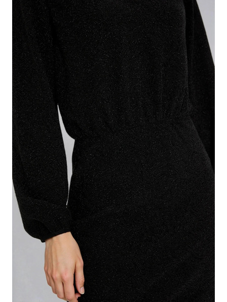 Moodo Sjajne crne haljine Moodo