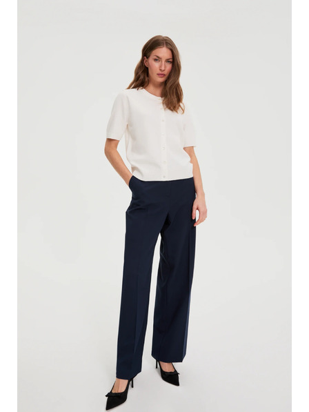 Moodo Džemper s kratkim rukavima bijeli Moodo