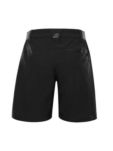 ALPINE PRO Ženske brzosuhe kratke hlače ALPINE PRO ZAMBA 4 black