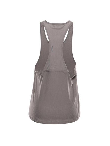 ALPINE PRO Ženski funkcionalni top ALPINE PRO NIRA 2 driftwood