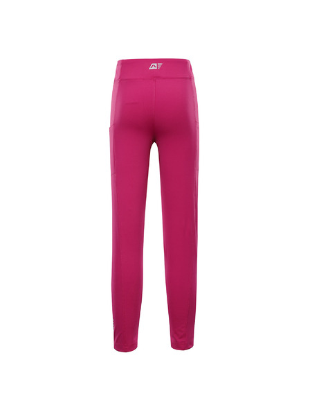 ALPINE PRO Dječje brzo sušeće tajice ALPINE PRO MARDO 2 fuchsia red