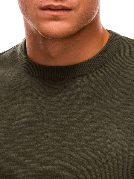 Edoti Muški pulover - maslinasto zelene V7 EM-SWBS-0100 EDOTI