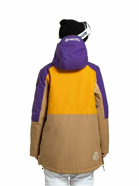 Meatfly Meatfly ženska SNB & SKI jakna Aiko Sunflower / Tan