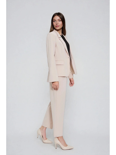 Moodo Cigaretne hlače bež Moodo