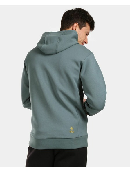 Kilpi Muška pamučna majica s kapuljačom Kilpi SALAMANA-M Tamnozelena