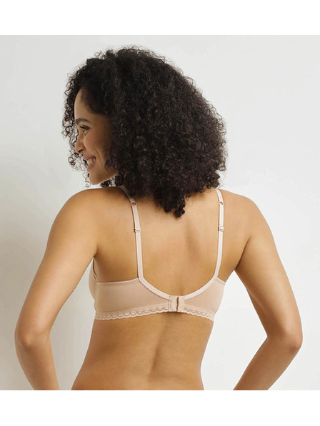 DIM DIM DAILY MICRO FOULARD BRA - Ženski čipkasti grudnjak s kostima - tjelesna boja