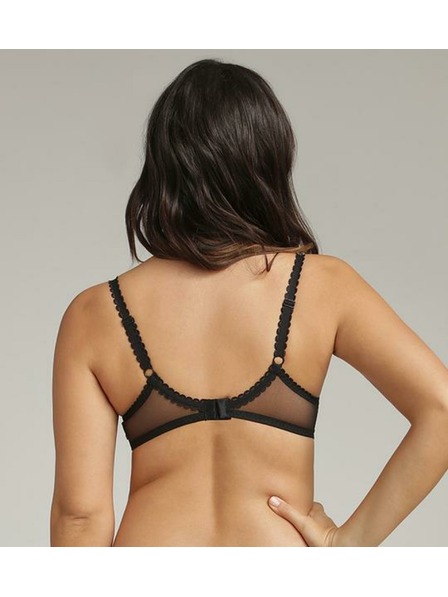 Playtex PLAYTEX RCS FLOWER ELEGANCE UNDERWIRE BRA - Ženski čipkasti grudnjak s kostima - crna