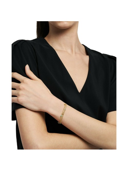 Emporio Armani Ženski naramak s avanturinom Emporio Armani EGS3226710