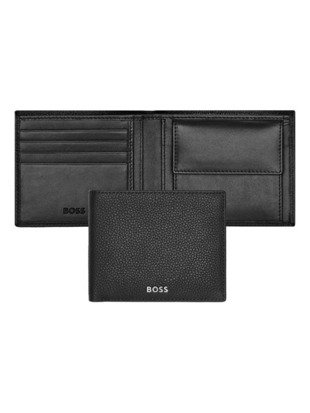 Hugo Boss Muška crna kožna novčanica Hugo Boss Classic HLM416A
